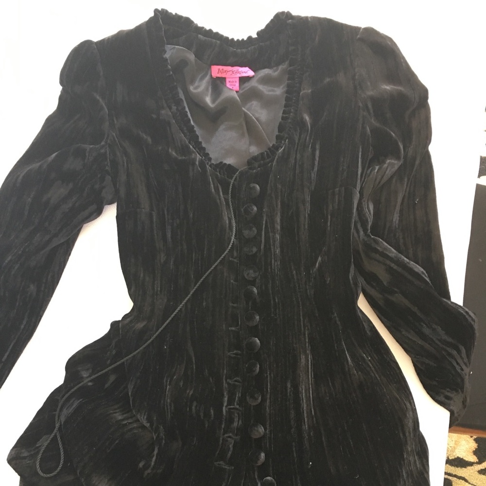 Betsy Johnson Velvet Jacket